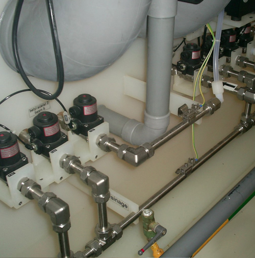 Industrial water, osmosis membrane treatments, electro-desionisation, evaporation, distillation...